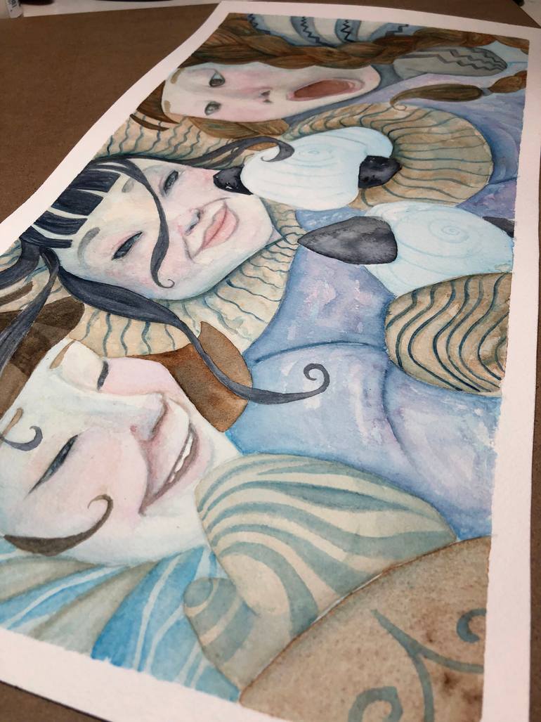 Original Figurative Other Painting by Elinore Edge