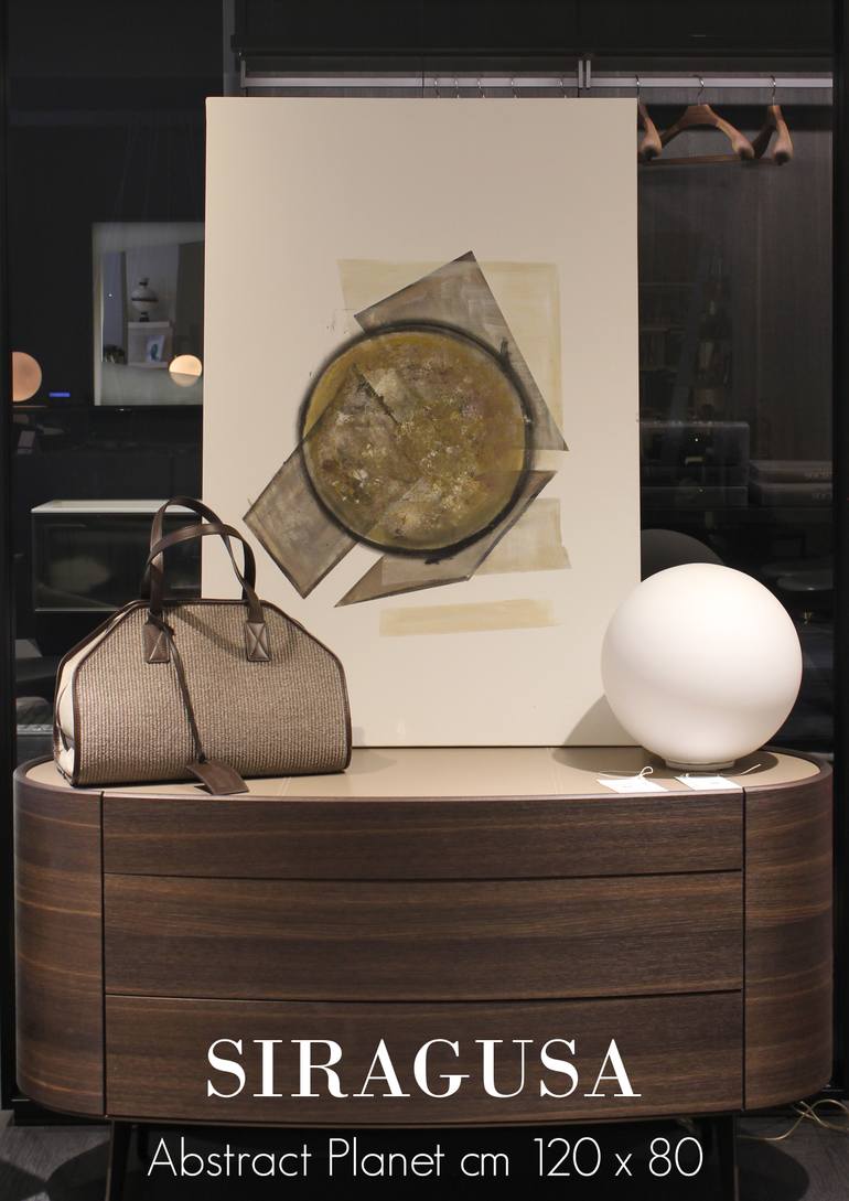 Original Minimalism Abstract Painting by Antonino Siragusa