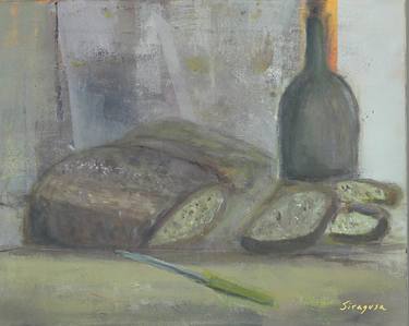 Print of Impressionism Food & Drink Paintings by Antonino Siragusa