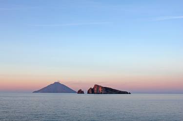 Stromboli and Basiluzzo seen from Panarea thumb