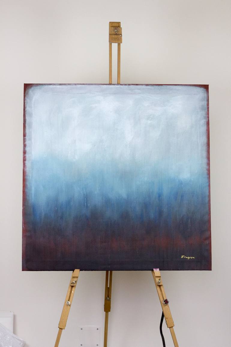 Original Abstract Expressionism Abstract Painting by Antonino Siragusa