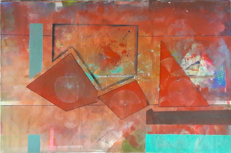 Original Abstract Painting by Antonino Siragusa