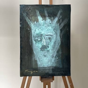 Print of Abstract Portrait Paintings by Antonino Siragusa