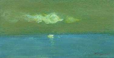 Print of Impressionism Seascape Paintings by Antonino Siragusa