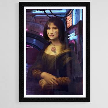 Mona Lisa post millennial - Limited Edition of 100 thumb
