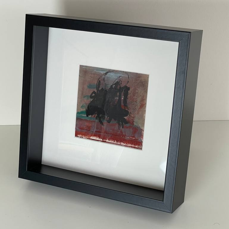 Original Abstract Expressionism Abstract Painting by Antonino Siragusa