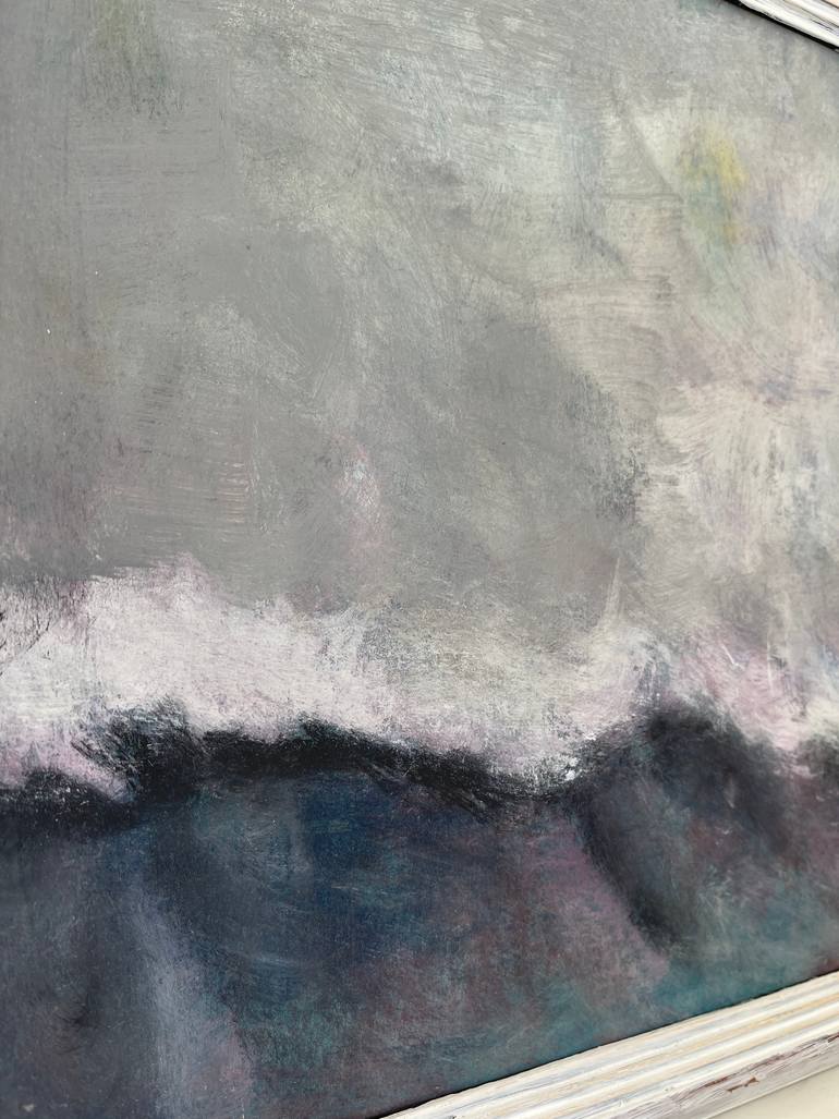 Original Minimalism Seascape Painting by Antonino Siragusa