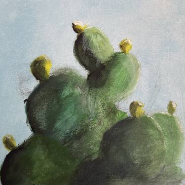 Saatchi Art Artist Antonino Siragusa; Paintings, “Cactus Sicilian prickly pears” #art