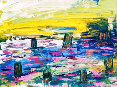 Original Abstract Nature Paintings by Sara Richins