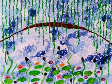Print of Abstract Expressionism Floral Paintings by Sara Richins