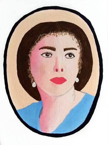 Print of Art Deco Portrait Paintings by Sara Richins