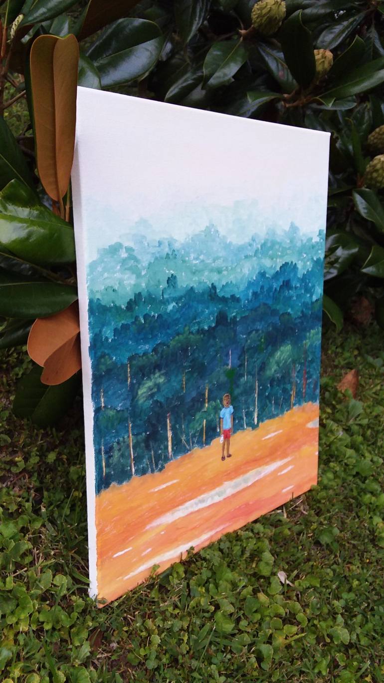 Original Impressionism Nature Painting by Sara Richins