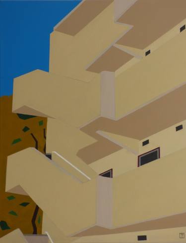 Original Architecture Paintings by Anthony Moss