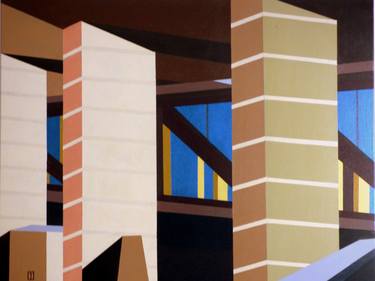 Original Fine Art Architecture Paintings by Anthony Moss