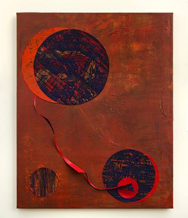 Original Abstract Painting by Jean Adele Wolff