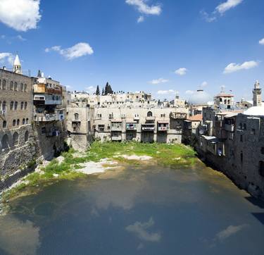 Hezekiah's Pool at Jerusalem old city - Christian Quarter thumb