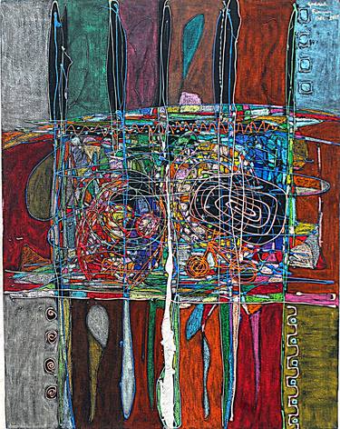 Print of Abstract Expressionism Abstract Mixed Media by Carlson Egeogho