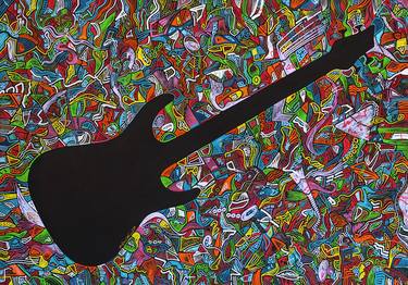 Print of Music Paintings by Kuba WouX