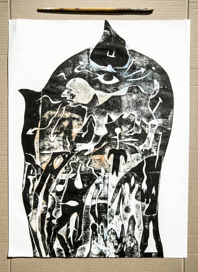 Original Culture Printmaking by Sentier Assemblages