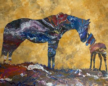 Original Animal Paintings by Corrina Leidy