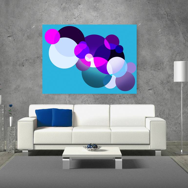 Original Abstract Expressionism Abstract Digital by Bruce Peebles