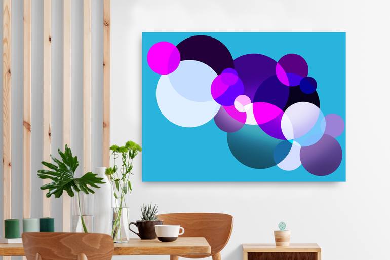 Original Abstract Expressionism Abstract Digital by Bruce Peebles