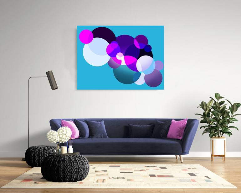 Original Abstract Expressionism Abstract Digital by Bruce Peebles