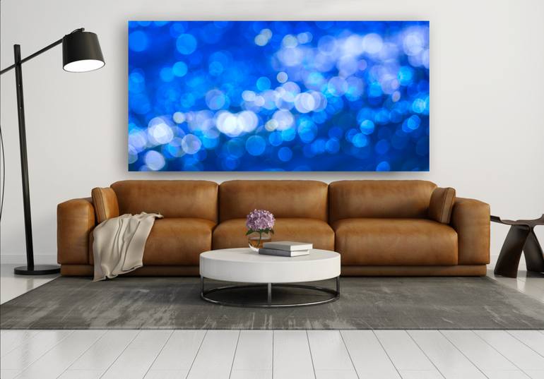 Original Abstract Water Painting by Bruce Peebles