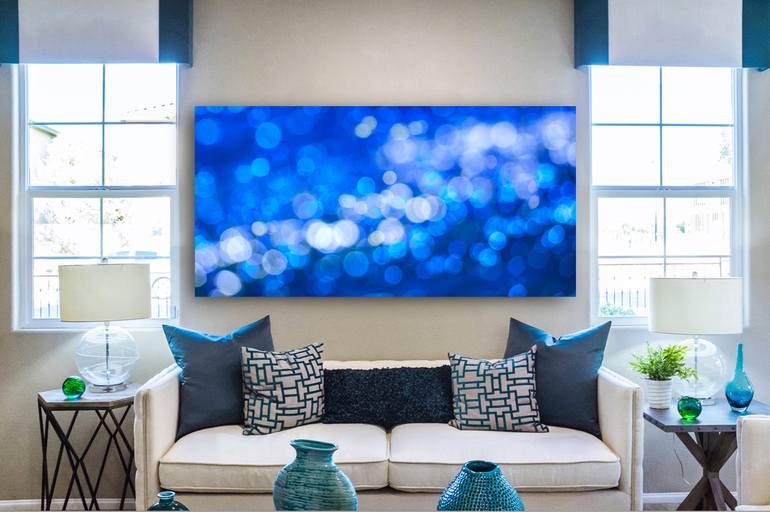 Original Abstract Water Painting by Bruce Peebles