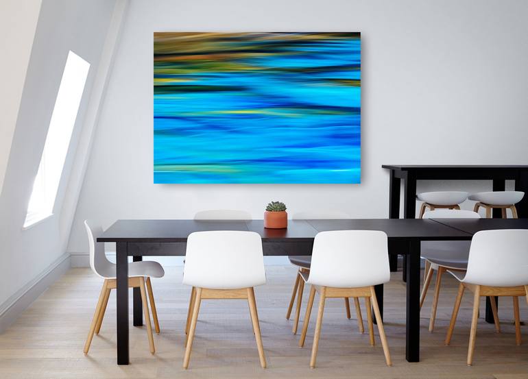 Original Abstract Seascape Painting by Bruce Peebles