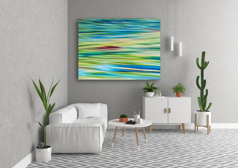 Original Abstract Seascape Painting by Bruce Peebles