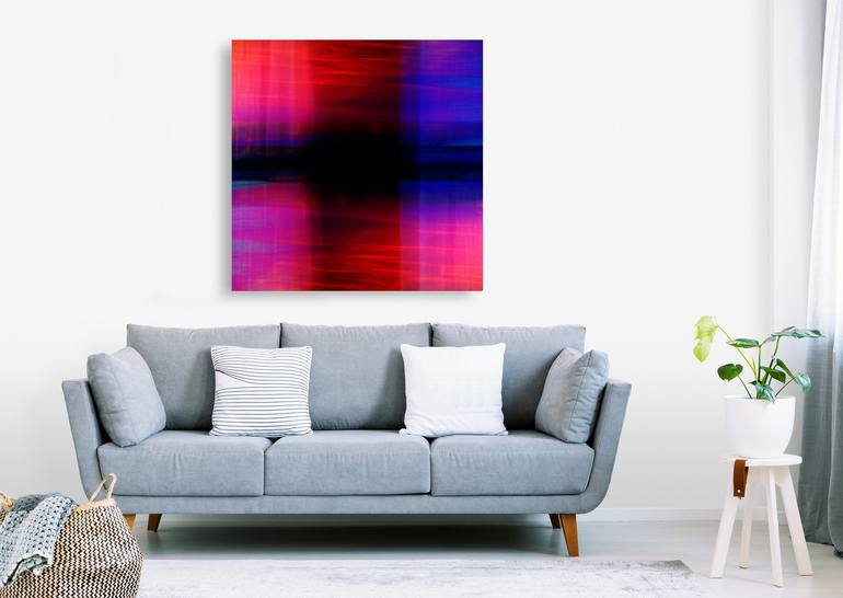 Original Abstract Patterns Painting by Bruce Peebles