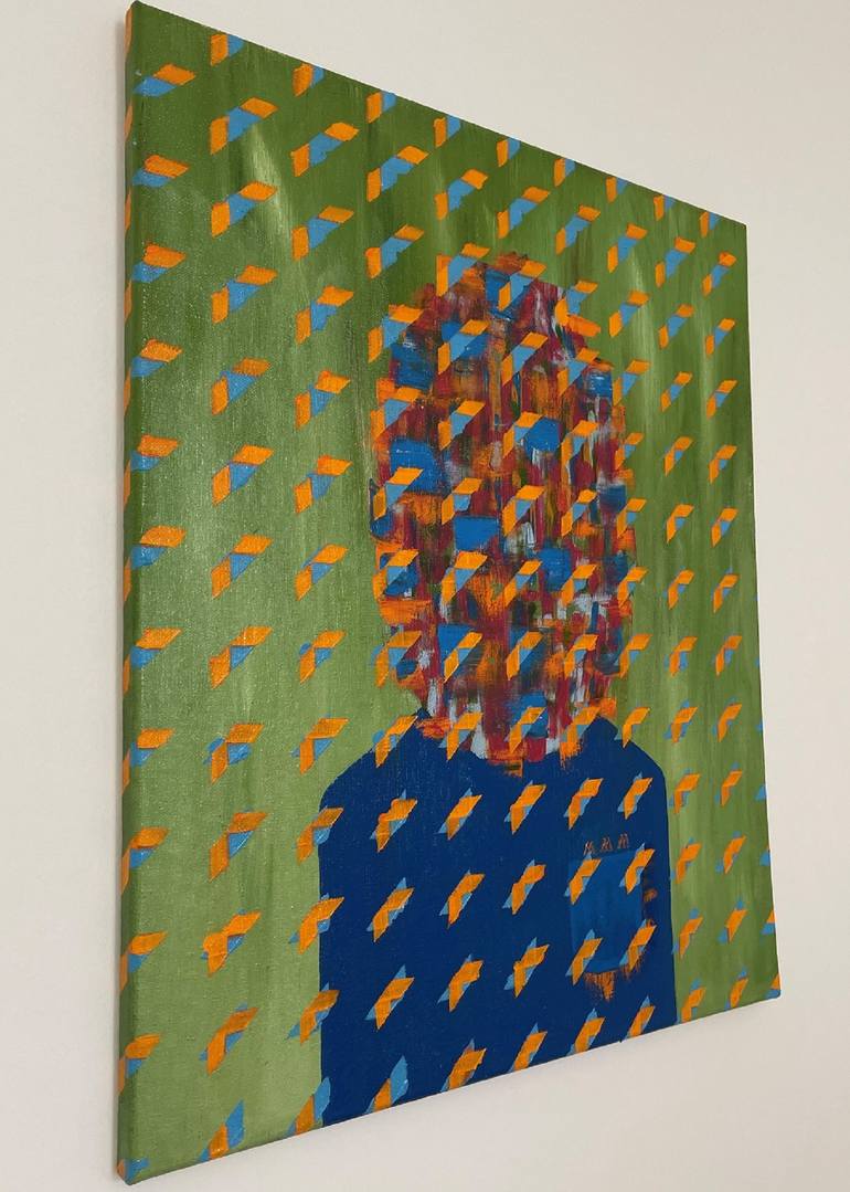Original Modernism Abstract Painting by Oksana Khliyeva