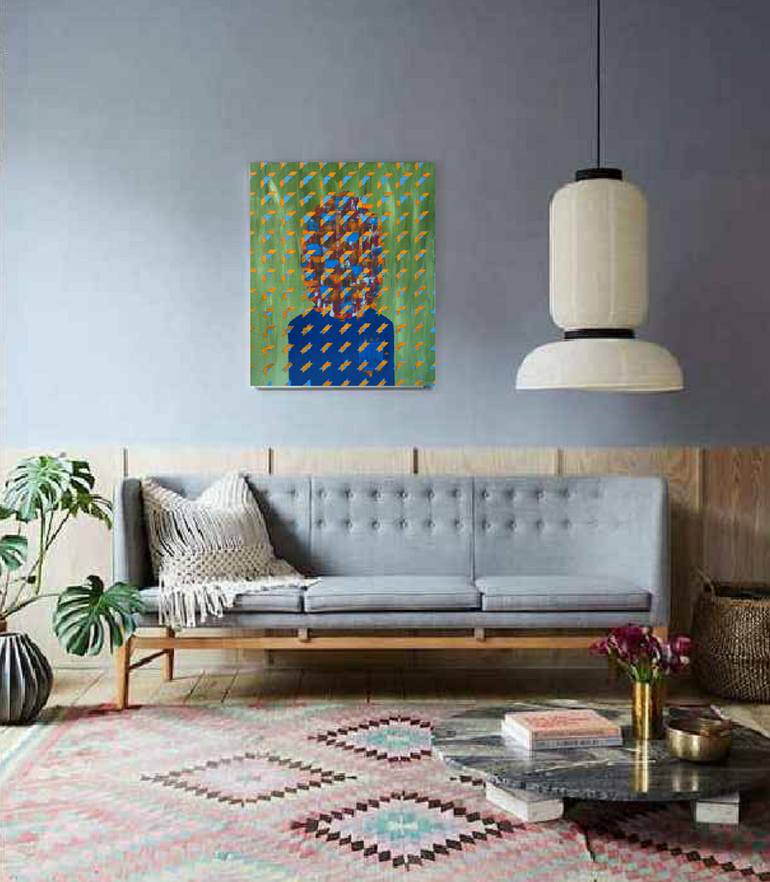 Original Modernism Abstract Painting by Oksana Khliyeva