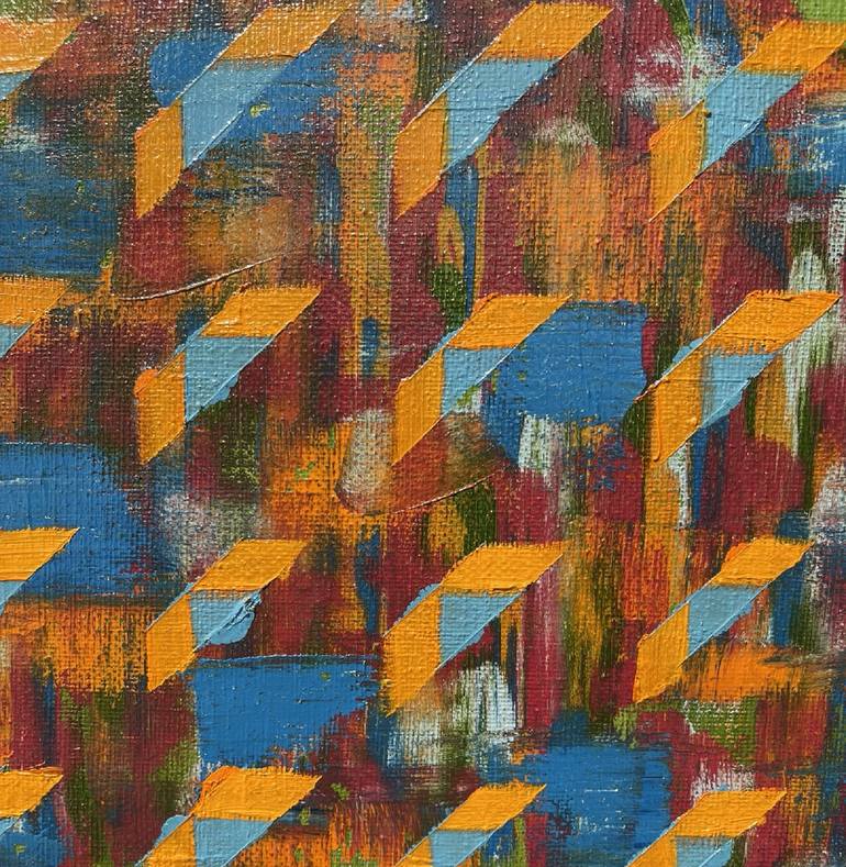 Original Modernism Abstract Painting by Oksana Khliyeva