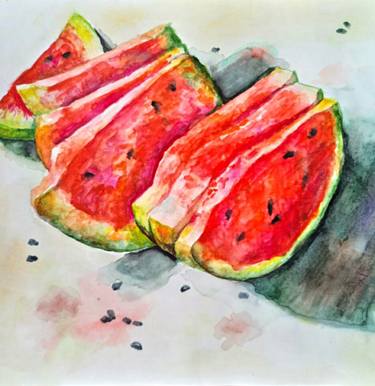Print of Food Paintings by Tatiana Pustyreva