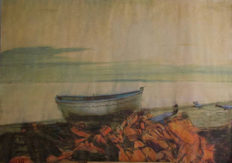 Original Impressionism Politics Painting by Jonas F Thorsteinsson