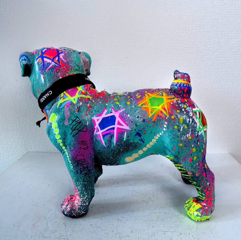 Original Pop Art Animal Sculpture by Priscilla Vettese