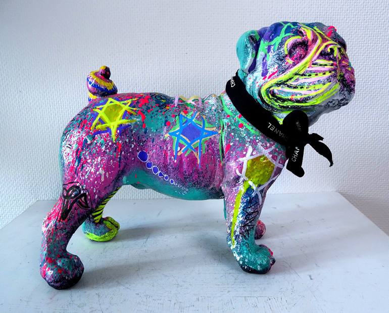 Original Pop Art Animal Sculpture by Priscilla Vettese