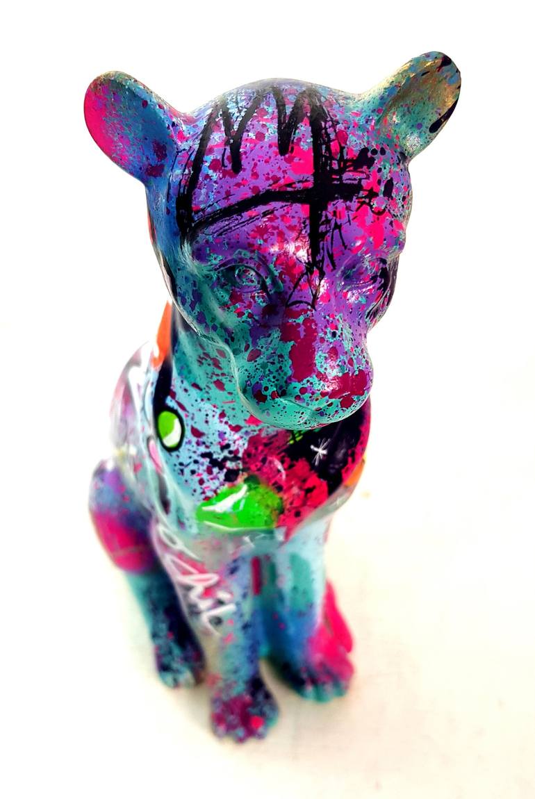 Original Pop Art Animal Sculpture by Priscilla Vettese