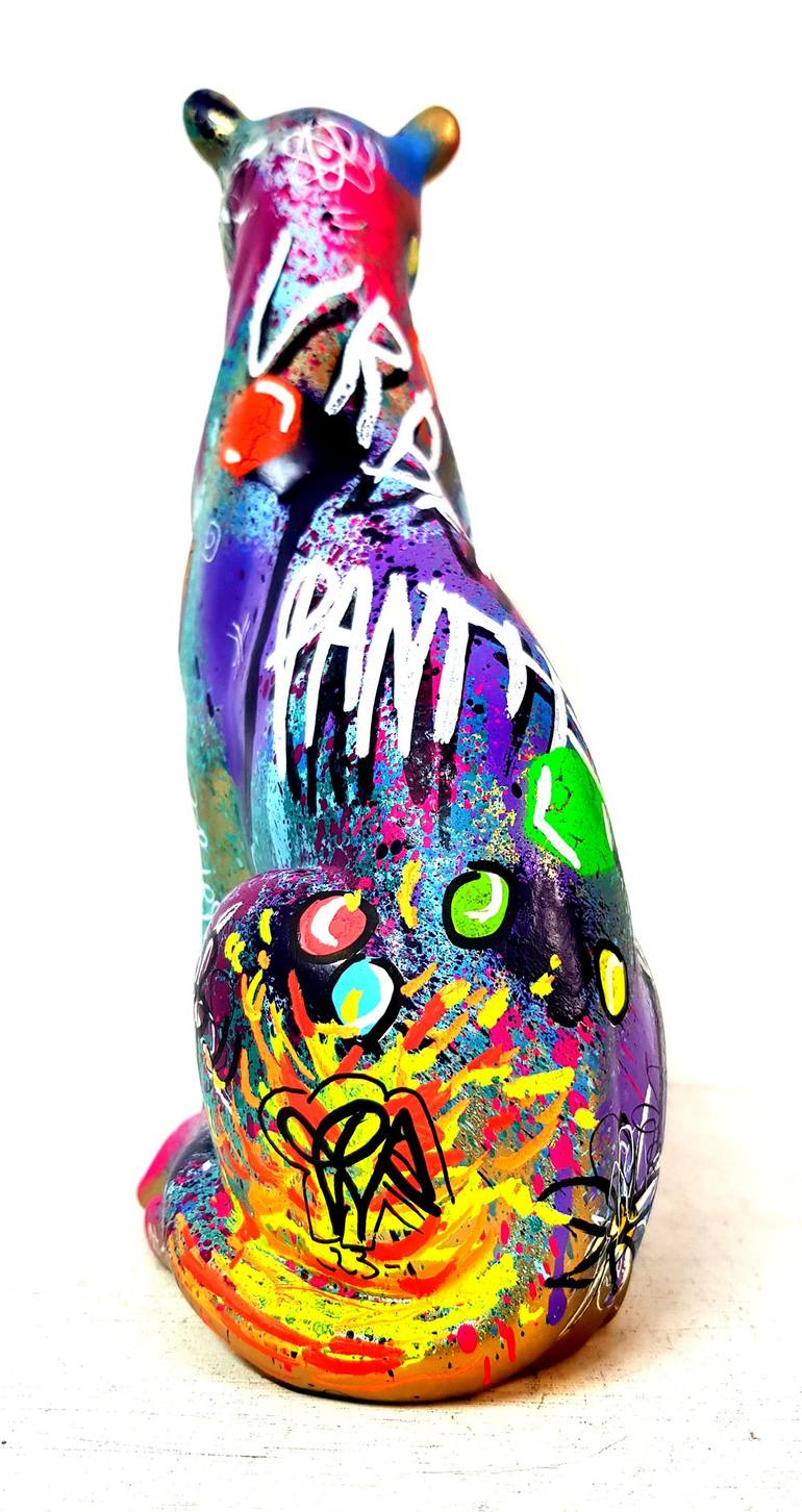 Original Pop Art Animal Sculpture by Priscilla Vettese