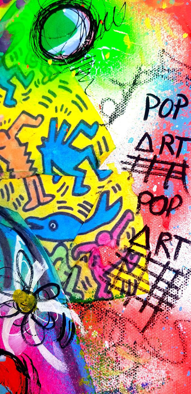 Original Street Art Pop Culture/Celebrity Painting by Priscilla Vettese