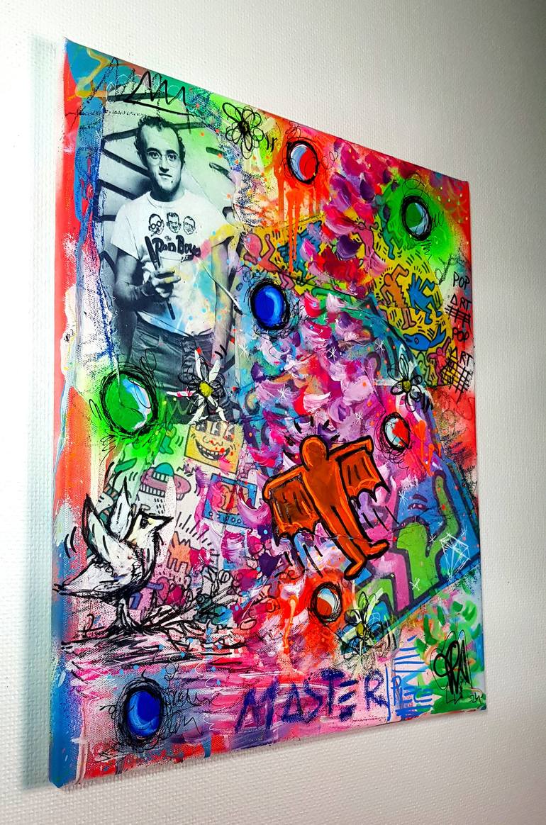 Original Street Art Pop Culture/Celebrity Painting by Priscilla Vettese