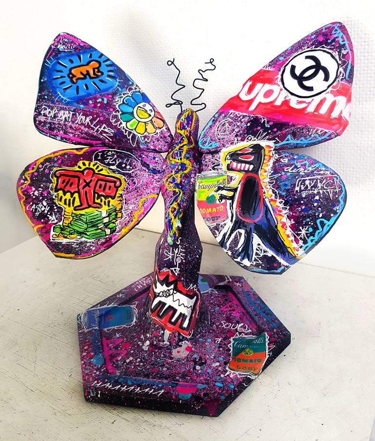 Original Pop Art Animal Sculpture by Priscilla Vettese