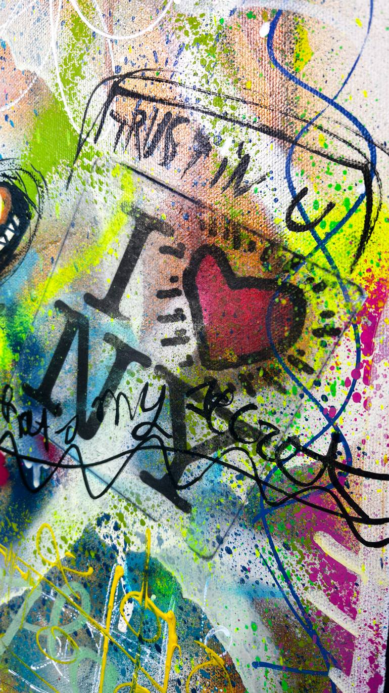 Original Pop Art Pop Culture/Celebrity Painting by Priscilla Vettese
