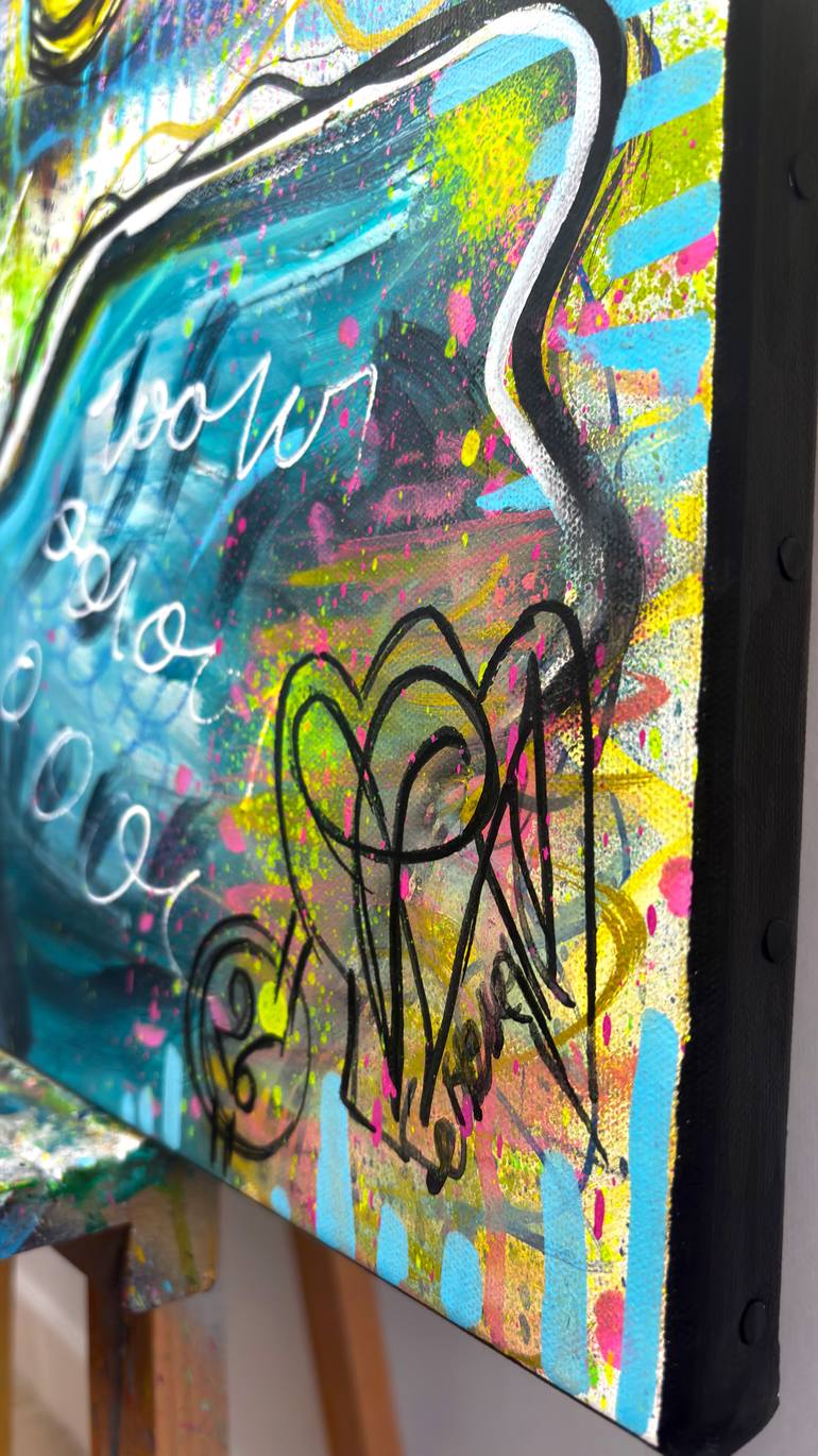 Original Pop Art Pop Culture/Celebrity Painting by Priscilla Vettese