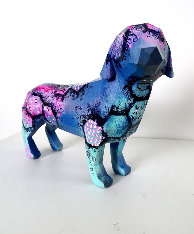 Original Pop Art Animal Sculpture by Priscilla Vettese