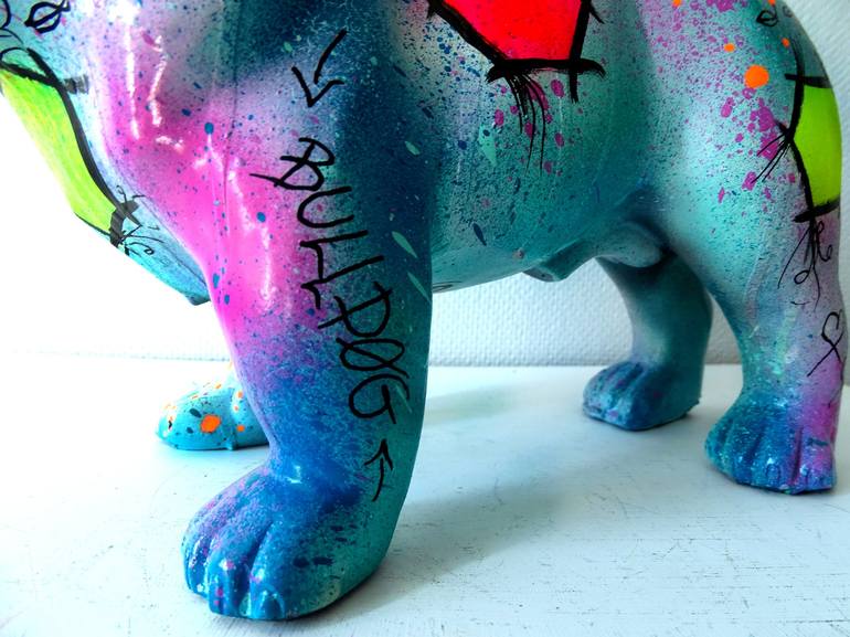 Original Pop Art Animal Sculpture by Priscilla Vettese