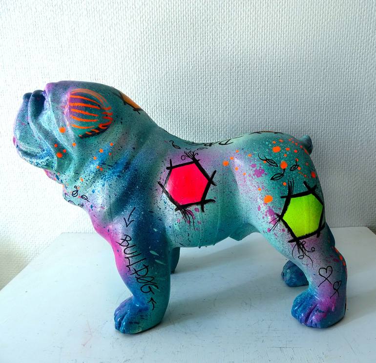 Original Pop Art Animal Sculpture by Priscilla Vettese