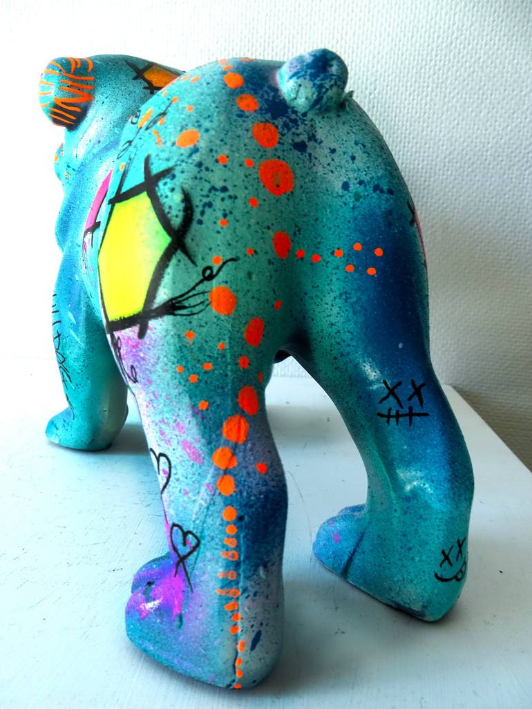 Original Pop Art Animal Sculpture by Priscilla Vettese